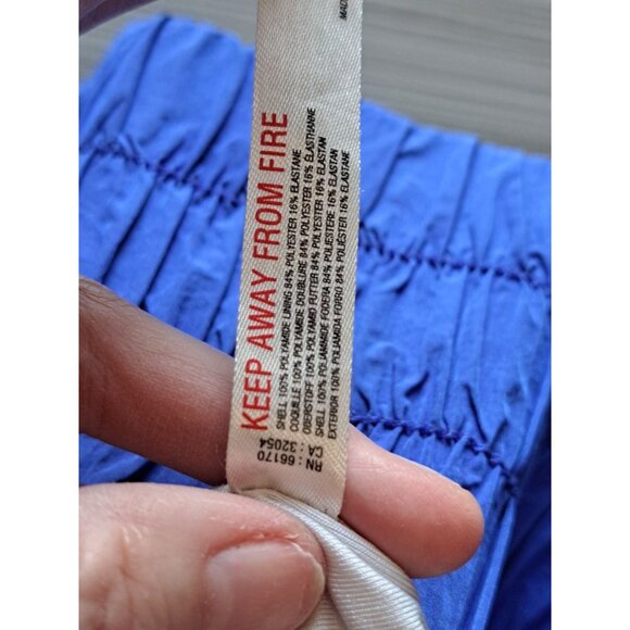 FP Movement By Free People The Way Home Shorts Blue Elastic Waist Womens Size M - Picture 9 of 14